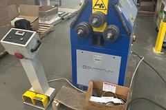 Tauring BS50HV Angle Roll with LED Roll Display, Foot Pedals and Assorted Dies as Shown