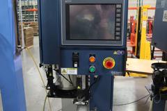 PEM Series 2000 Fastener Installation Press, 8 Ton Max Force, 24" Throat, Touch Screen Control, Vibratory Feeder Bowl, Tooling, Remote Foot Trip