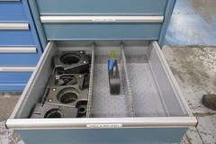 Lista Cabinet with 8 Drawers and Contents Wiedemann C3000 Turret Punch Strippers and Die Holders
