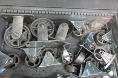 Steel Caster Wheels - Swivel & Fixed