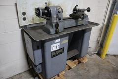 Hardinge DV-59 Second Operation Lathe, Compound Cross-Slide, Tailstock, (8) Speeds: 230-3,500 RPM
