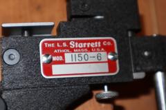 Starrett 1150 Dial Indicator Snap Gages .0001" (3) - 2"-4", 4"-6", 6"-8" In Case