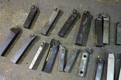 Insert Style Lathe Cutting Tools; 1", 3/4" and more Square Shanks