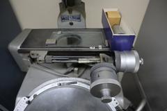 Scherr Tumico 14" Standing Optical Comparator, Manual Stage, 10X and 20X Lens