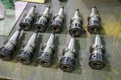 CT 40 Taper Tool Holders: (10) XCNA-1000 Collet Tool Holders