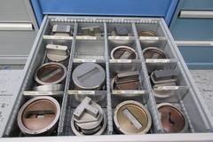 Lista Cabinet with 9 Drawers and Contents Wiedemann C3000 Turret Special Punches