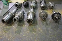 CT40 Taper Tool Holders: (2) Keyless Drill Chucks,(3) End Mill Holders, (3) Tap Drivers, (2) Shell Mill Holders
