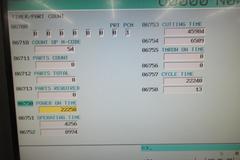Doosan DNM 500 CNC Vertical Machining Center, 12K RPM Spindle, High Pressure Coolant, Renishaw Probing, Full 4th Axis, Chip Conveyor