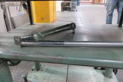 Adjustable Height Screw Lift Rolling Table with Multi Axis Fixtrure Table