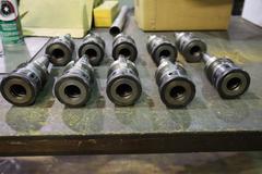 CT 40 Taper Tool Holders: (10) XCNA-1000 Collet Tool Holders