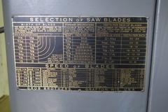 Grob NS18 Vertical Band Saw with Blade Welder and Grinder