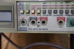 Daytronic Electronic Strain Gauge Conditioner and Fluke 8010A Digital Multimeter