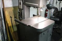 Grob NS18 Vertical Band Saw with Blade Welder and Grinder