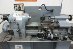 Hardinge HLV-H Toolroom Lathe, 11" Max Swing, 18" Max Center Distance, 6.5" Swing Over Cross Slide, Variable Speed Spindle Up To 3000 RPM, 1-1/16" Bar Capacity