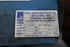 Press Room Equipment ASRM-131200 Motorizes Coil Reel, 1,200 Lb Capacity, 12" Wide Coil Capacity, Manual Expand