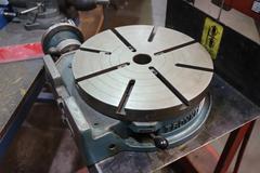 Troyke U-15 15" Rotary Table, Hand Feed