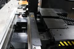 Amada FBD-5012NT CNC Hydraulic Press Brake, 55 Ton x 47.2", AMNC PC Control, UP-Acting, 6-Axis BG, Lazer Curtain