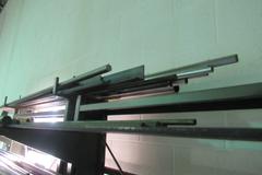 Cantilever Racking, Adjustable with Assorted Round and Flat Stock