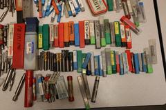 HSS and Carbide End Mills, Assorted