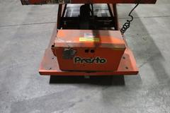 Presto Electric Lift Cart - Portable, 36" x 48" Platform, 1,500# Cap, 12 Volt Battery, Charger