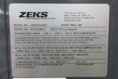 Zeks 400HSGA500 Heat Sink Refrigerant Air Dryer, 1HP Compressor Motor