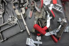 Variety of Assorted Clamps