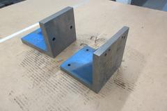 Challenger Cast Iron Angle Plate 6"x8"x6" and Other 6"x6"x6.5"