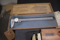 Assorted Measuring Tools, Micrometers, Chamfer Guage, Precision Protractor, Depth Mics, Bore Gauges, Thread Checkers and More