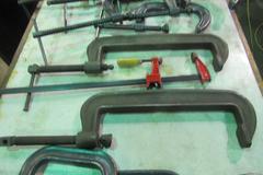 C-Clamps, Assorted from 5" to 12"