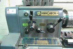 Hwacheon HL460 18/26" x 40" Gap Bed Engine Lathe, Geared Head, 2-Axis DRO, Chucks, Steady Rest, QC Tool Post, Tailstock
