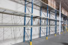 Pallet Racking - (11) 14'H x 42" Uprights, Teardrop Style, (28) 8' Shelves, Wire Decking and Steel Cross Supports- *NO CONTENTS*