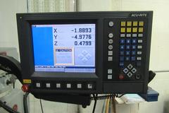 Acer E-Mill EVS-3VK CNC Vertical Knee Mill with Acu-Rite Millpower 2 CNC Control, 10" x 50" Table, 3 HP