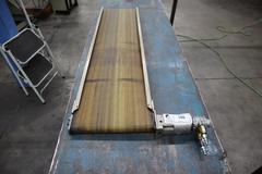 Pneumatic Power Belt Conveyor, 10" x 47" Capacity