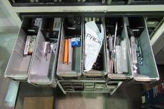 Hardware Storage System with Contents, Including Pins, Taps, Screws, Woodruff Keys and MORE!