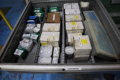 Turret Maintenance Parts and Hardware for Weidemann C3000 in 8 Drawer Cabinet