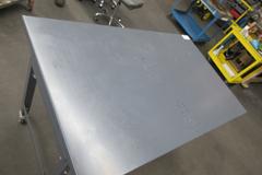 Uline Metal Rolling Work Table