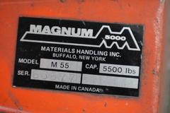 Pallet Jack Material Handling Model Magnum M55, 5500 LB Capacity 27" Fork Width 48" Fork Length