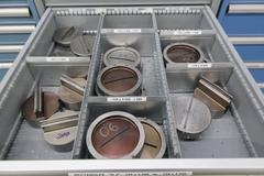 Lista Cabinet with 8 Drawers and Contents Wiedemann C3000 Turret Special Punches