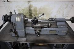 Hardinge DV-59 Second Operation Lathe, Compound Cross-Slide, Tailstock, (8) Speeds: 230-3,500 RPM