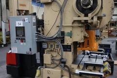 Federal Model 60 Punch Press, 60 Ton, OBI, Single Crank, Flywheel, 2" Stroke, Air Clutch