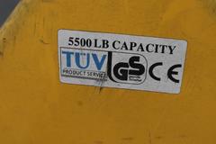 Pallet Jack Uline H-1043 5500 LB Capacity 27" Fork Width 48" Fork Length