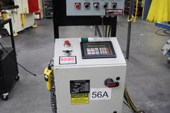 Bliss #29 150 Ton OBI Back Geared Punch Press, Single Crank,  Air Clutch and Brake, Rowe 24" Press Feed