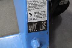 Pallet Jack Uline H-3763 4400 LB Capacity 27" Fork Width 48" Fork Length