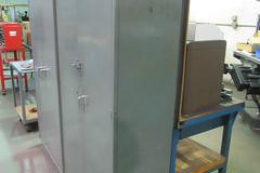 Berger 2-Door Cabinet with Contents