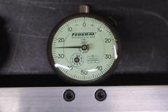 Federal C81 Drop Indicators (3) Mounted on Fixture Rail