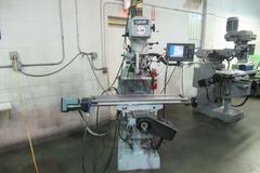 Lagun FTV-2 CNC Vertical Knee Mill with Acu-Rite Millpower 2 2-Axis CNC Control, Power Draw Bar