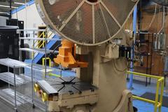 Bliss 21-1/2 OBI Punch Press, 60 Ton Back Geared, 3.75" Stroke, Air Clutch Brake
