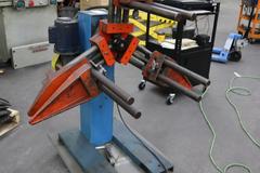 Press Room Equipment ASRM-131200 Motorizes Coil Reel, 1,200 Lb Capacity, 12" Wide Coil Capacity, Manual Expand