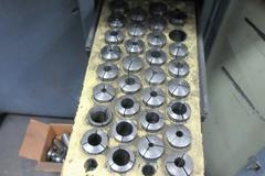 Hardinge HLV-H Toolroom Lathe, 11" Max Swing, 18" Max Center Distance, 6.5" Swing Over Cross Slide, Variable Speed Spindle Up To 3000 RPM, 1-1/16" Bar Capacity