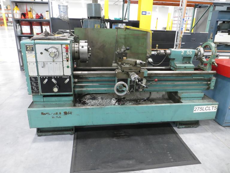 Harrison M500 21" x 60" Engine Lathe, 12" 3-Jaw Chuck, Tool Post, Steady Rest, Tailstock and MORE!